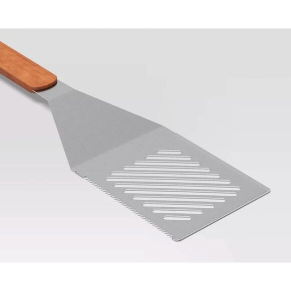 ROOM ESSENTIALS 7pc Stainless Steel Grill Tool Set Light Silver - Picture 6 of 8